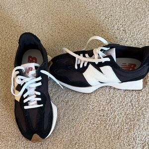 New Balance Black and White Athletic Shoes